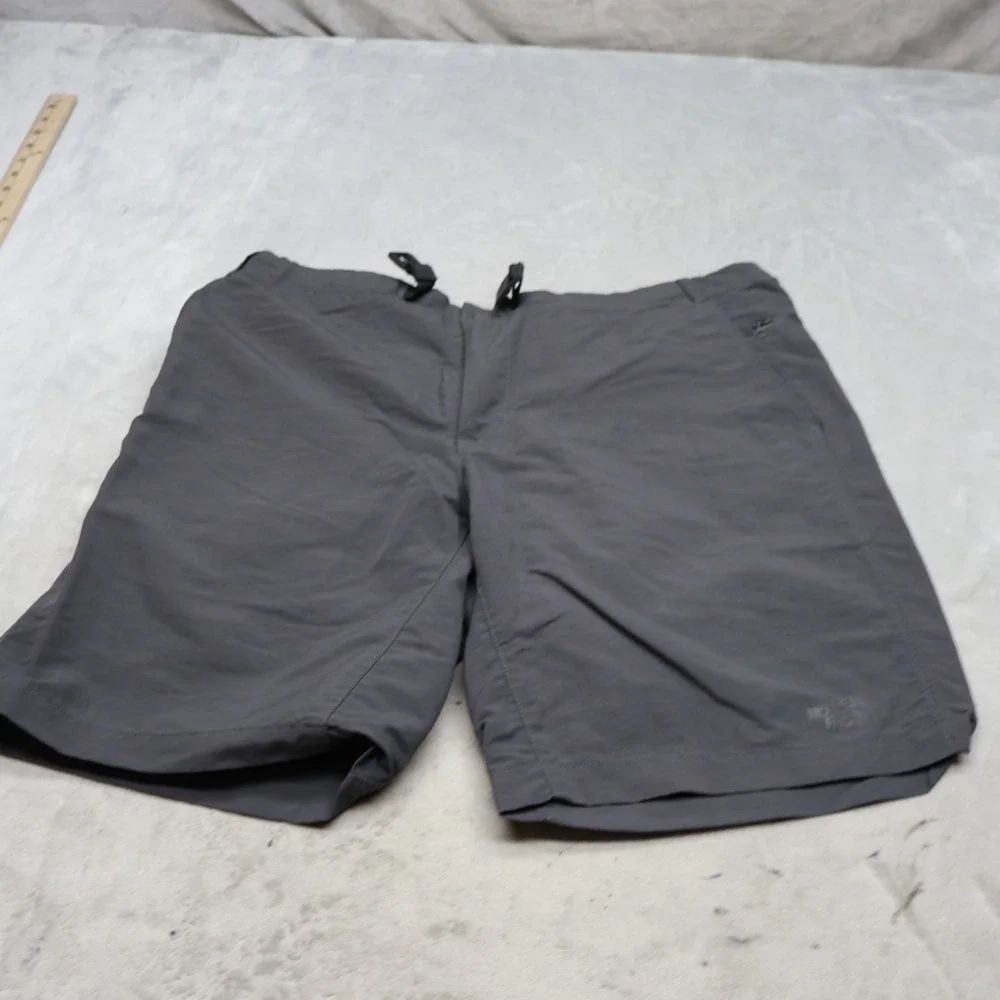 North Face Shorts Mens 36 Grey Paramount Trail Belted Lightweight Hiking Outdoor